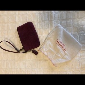 Coach wristlet